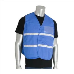 PIP 300-2509/2X-3X Protective Clothing High Visibilty Vest, 2XL-3XL, White, Each | CL9AVY