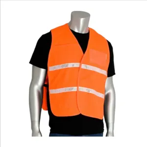 PIP 300-2512/4X-5X Protective Clothing High Visibilty Vest, 4XL-5XL, Green, Each | CL9AWJ