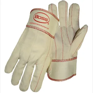 PIP 30SI Hand Protection Fabric Work Gloves, L, White, Pair | CL9CKG