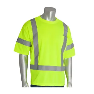 PIP 313-CNTSELY-L Protective Clothing High Visibility Shirt, L, Hi-Vis Orange, Each | CL9CYU