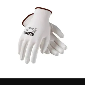 PIP 33-125/S Hand Protection Seamless Glove Coated, S, White, Dozen | CL9DKW