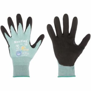 PIP 34-6743 Schnittfester Handschuh, M, Ansi-Schnittstufe A2, Handfläche, getaucht, Schaumstoff-Nitril, sandig, blau, 12 Stück | CT7UUZ 55TL84
