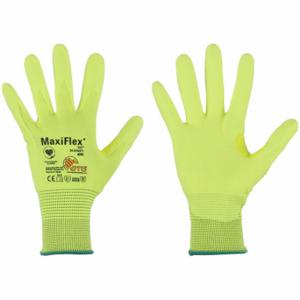 PIP 34-8743FY Cut-Resistant Glove, S, Ansi Cut Level A2, Palm, Dipped, Foam Nitrile, Sandy, 12 PK | CT7UTU 55TL96