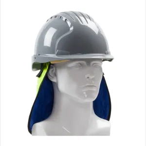 PIP 396-EZ810 Evaporative Cooling Hard Hat Liner, OS, Navy, Each | CL9GGG