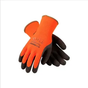 PIP 41-1400/XL Hand Protection Insulated Coated Gloves, XL, Hi-Vis Yellow, Dozen | CL9GVK