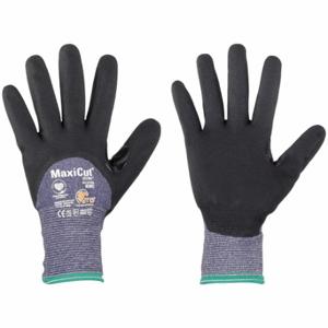 PIP 44-3755 Cut-Resistant Glove, S, Ansi Cut Level A3, 3/4, Dipped, Foam Nitrile, Sandy, Blue, 12 PK | CT7UTV 55TM28