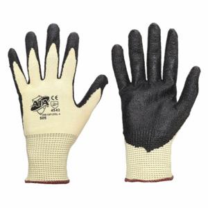 PIP 505-XS Knit Gloves, XS, ANSI Cut Level A4, Palm, Dipped, Nitrile, ATA, Smooth | CT7UVN 36VD35