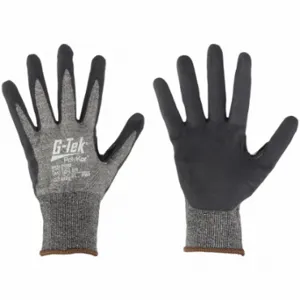 PIP 555 Cut-Resistant Glove, S, Ansi Cut Level A5, Palm, Dipped, Foam Nitrile, Foam, Black, 1 Pr | CT7UUW 55TP01