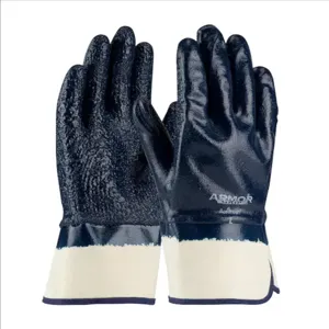 PIP 56-3147/L Hand Protection Chemical Resistant Coated Gloves, L, Natural, Dozen | CL9JDJ