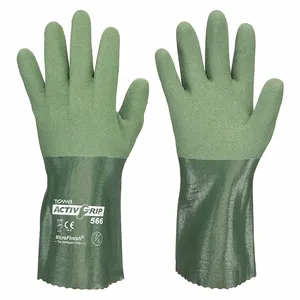 PIP 56-AG566/S Hand Protection Chemical Resistant Coated Gloves, S, Gray, Dozen | CL9JGU