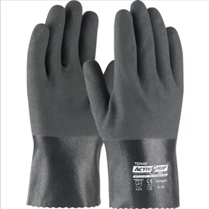 PIP 56-AG585/XL Hand Protection Chemical Resistant Coated Gloves, XL, Gray, Dozen | CL9JHD