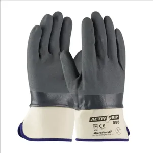 PIP 56-AG588/S Hand Protection Chemical Resistant Coated Gloves, S, Hi-Vis Orange, Dozen | CL9JHP