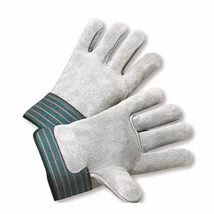 PIP 600-EA Hand Protection Leather Palm Gloves, L, Red, Dozen | CL9JLV