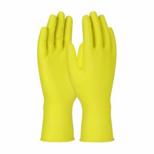 PIP 67-306/S Chemical-Resistant/Food-Grade, S, 6 mil, Powder-Free, Nitrile, Extended Cuff | CT7URF 793FV7