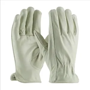 PIP 68-168/L Hand Protection Leather Driver Gloves, L, Tan, Dozen | CL9KAP