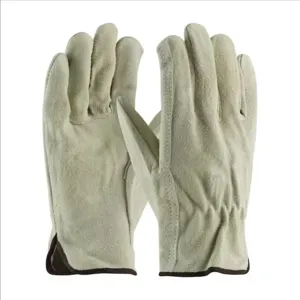 PIP 69-134/XL Hand Protection Leather Driver Gloves, XL, Gray, Dozen | CL9KAY