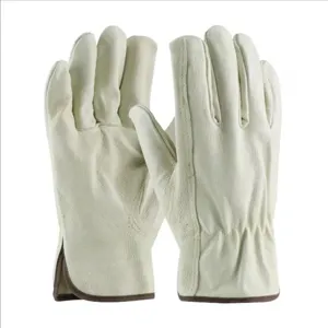 PIP 70-368/S Hand Protection Leather Driver Gloves, S, Gold, Dozen | CL9KCZ