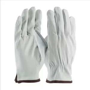 PIP 71-3618/S Hand Protection Leather Driver Gloves, S, Gray, Dozen | CL9KKZ