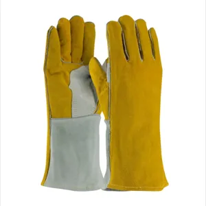 PIP 73-7150 Welding Protection Gloves, L, Gray, Dozen | CL9KYQ