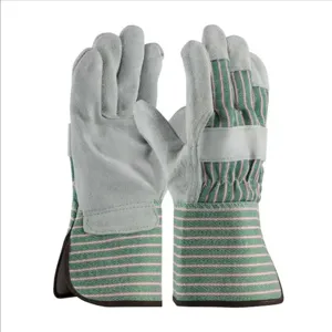 PIP 83-6663/M Hand Protection Leather Palm Gloves, M, Dozen | CL9LJV