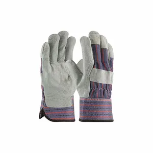 PIP 85-7500/M Hand Protection Leather Palm Gloves, M, Gray, Dozen | CL9LLV