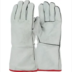 PIP 930LHO Welding Protection Gloves, L, Red, Each | CL9MVC