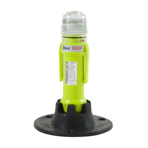 PIP 939-EFAVBASE Warning Beacon Rubber Base Mount, OS, Hi-Vis Yellow, Each | CL9MWH