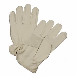 PIP 984K Leather Gloves, Size M, Double Palm, Cowhide, Premium, Glove, Full Finger, Unlined, 12 PK | CT7UWB 55TN01