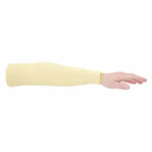 PIP MSKC-18 Cut-Resistant Sleeve, Ansi/Isea Cut Level A2, Aramid, Yellow, Sleeve, Knit Cuff | CT7UWY 55TP33