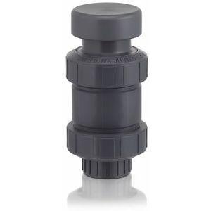 PLAST-O-MATIC ARV125EPT-PV Air Release Valve, Threaded EPDM Seal, PVC, 1-1/4 Inch Size | CD4HFA