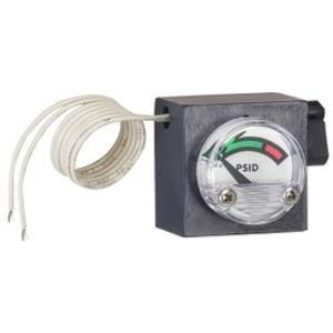 PLAST-O-MATIC DPI125V-CP-30-1 Differential Pressure Indicator With Switch, CPVC, 0 To 30 Psid Range | CD4JMU