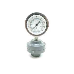 PLAST-O-MATIC P160L-SS Pressure Gauge, Stainless Steel Case, Lower Mounting, 0 To 160 Psi | CD4JUJ
