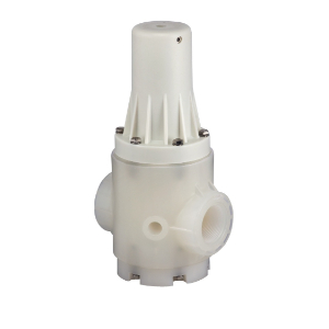 PLAST-O-MATIC PRHM150V-PF Pressure Regulator, Spring, PVC Seal, PVDF, 1-1/2 Inch Size | CD4HUJ