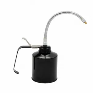 PLEWS-LUBRIMATIC 50-337 Handled Oiler, 1 pt Capacity, Steel, 9 Inch Spout Length, 16 oz. Reservoir Cap. | CJ2KFM 41AA58