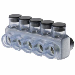 POLARIS IPLD500-5C Insulated Multitap Connector, Clear, 5 Ports, 4 Awg to 500 Kcmil Wire Size Range | CT7VEG 199XT3