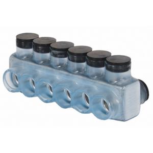 POLARIS IPLD500-6CB Insulated Multitap Connector, Clear, 6 Ports, 500 kcmil Wire Size Range | CT7VEQ 199XT4
