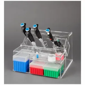 POLTEX HOUSAC Deluxe Pipette Stand-Pens Storage, Benchtop, Single Channel Pipettes /Tip Boxes | CT7VUW 798L52