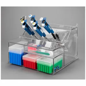 POLTEX HOUSPG Pipette/Tip/Storage Holder, BencHeightop, 3 x 7.6 Inch | CT7VTF 798L53