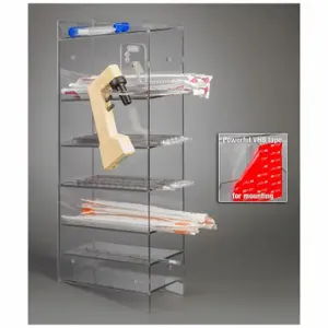 POLTEX PGSERPIP6-T-BRK 6 Pocket Serological Pipette Holder | CT7VTY 798L72