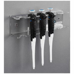POLTEX PIPTLT6-W Pipettor Hanger-6 Position, Holds 6 Pipettes, Wall, PETG, Clear | CT7VTJ 798L78