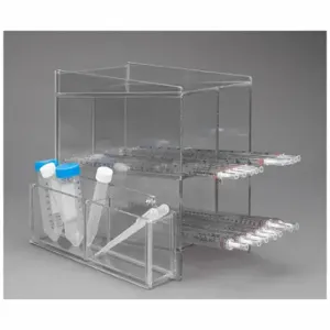 POLTEX SRPIPSHRT-POK Short Serological Pipette Holder, Holds 4 Types Of Serological Pipettes, 6 Compartments | CT7VUR 798L84