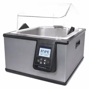 POLYSCIENCE WBE10L11B Water Bath, 10 L Capacity, +/-0.25 Deg C Temp. Accuracy | CT7VVH 494F25