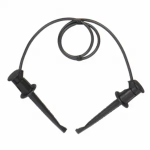 POMONA 3781-12-0 Mini Test Patch Cord, 12 Inch Length, Black | CT7VXA 2T946