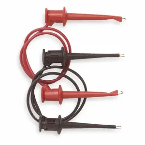 POMONA 3781-24-02 Patchcord Set, 24 Inch Length, Black/Red | CV4NMV 1RK15