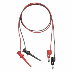 POMONA 3782-24-02 Mini Hook Test Leads, Banana Plugs/Capable Of Vertical And Cross Stacking, 24 Inch Length | CT7VYC 1RK16