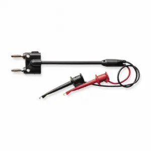 POMONA 3786-C-36 Mini Hook Test Lead, 36 Inch Length, Black/Red | CT7VXJ 3T033