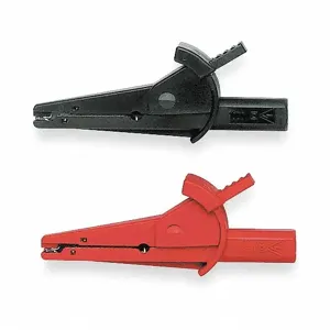 POMONA 6041A Polyamide Test Clip, 1000VAC/VDC, Black/Red, Cat Iii 1000V Instrument Safety Rating | CH6KLE 1X939