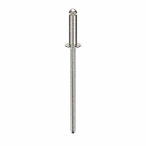 POP AD34ABs201 Blind Rivet, 3/32 Inch Dia., 0.350 Inch Length, 500Pk | AD3HRG 3ZJR1