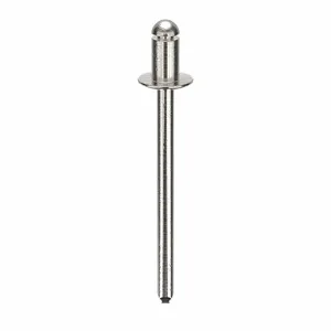 POP AD41BS201 Blind Rivet, 1/8 Inch Dia., 0.188 Inch Length, 500Pk | AD3HRP 3ZJR8