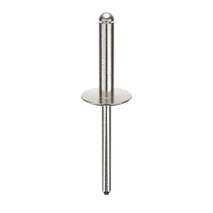 POP AD612BSLF200 Blind Rivet, 3/16 Inch Dia., 0.925 Inch Length, 250Pk | AD3HUX 3ZJY8